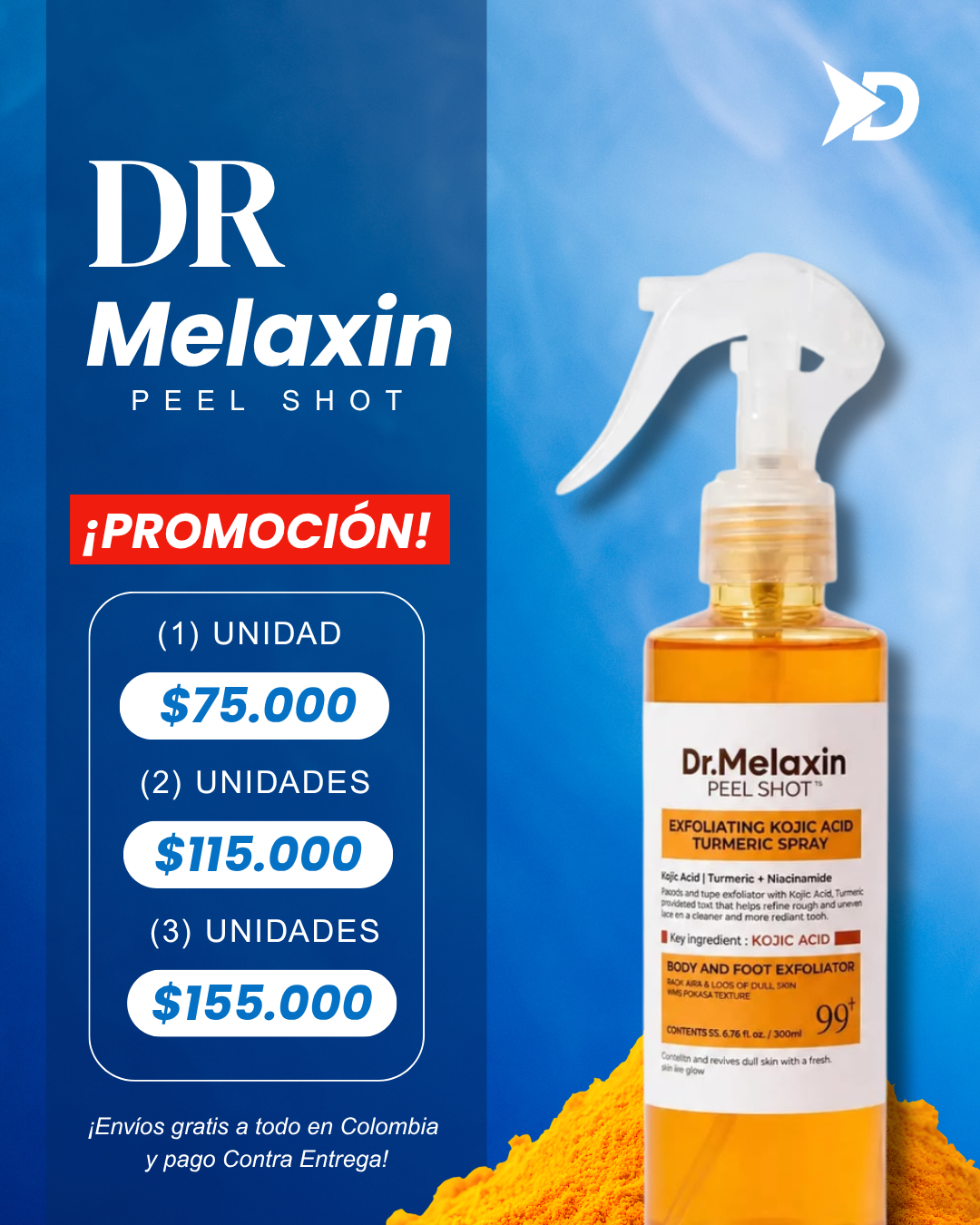 Dr. Melaxin Peel Shot Spray